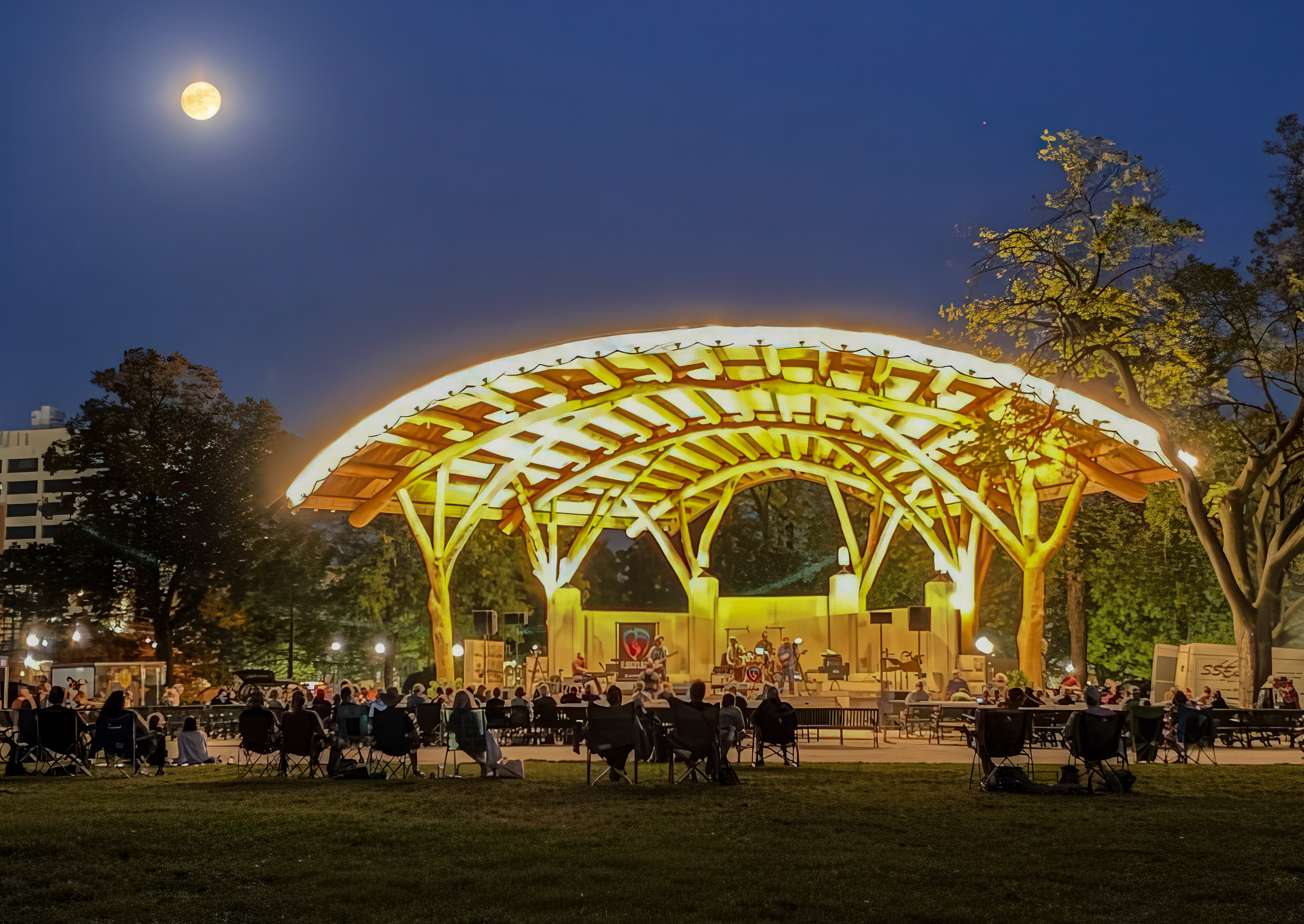 Moon Tunes Bandshell